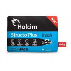 Ciment Holcim Structo Plus cu duraditiv 42.5R 20kg